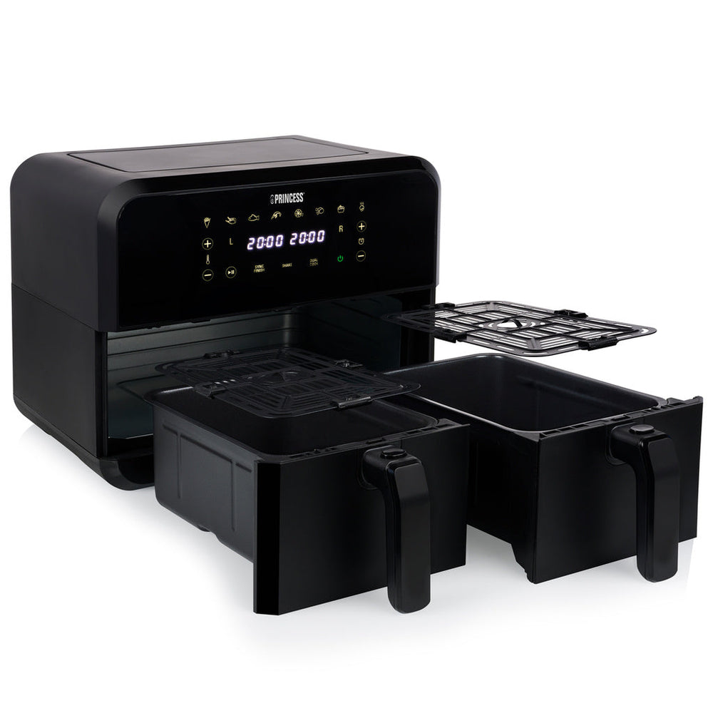 Luftfritös med dubbla korgar 2X4L 2400W - 182068 Princess