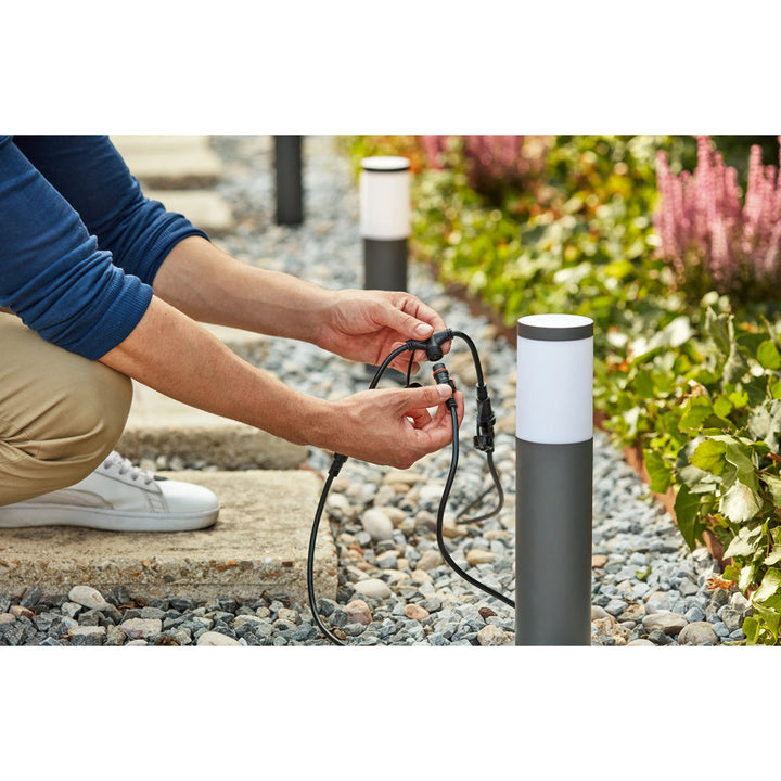 GardenLink Utrecht Piedestal Varmvit 600 lm Antracit Philips