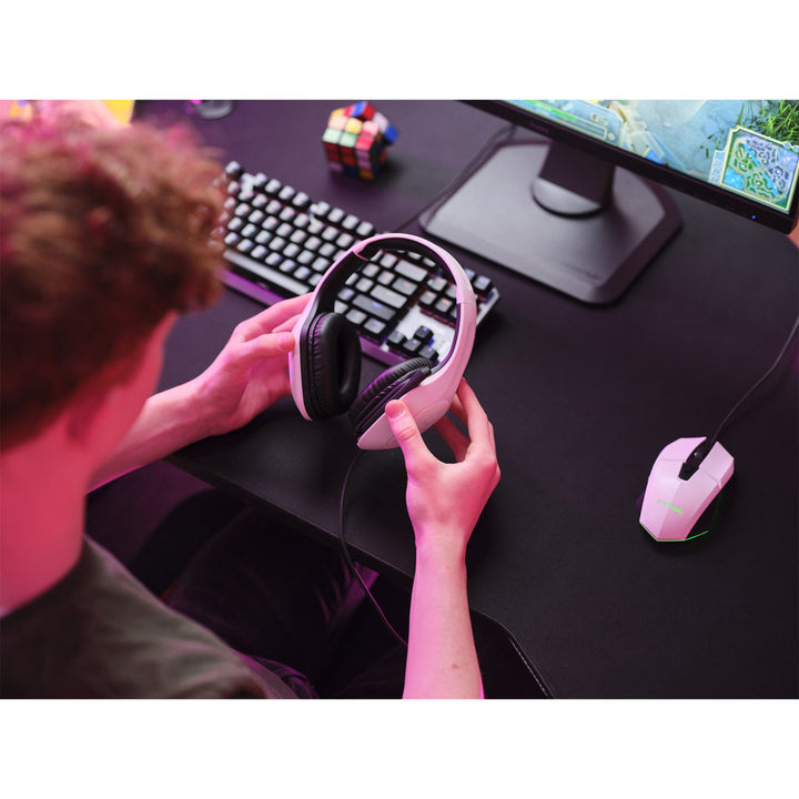 GXT 415W Zirox Gaming Headset Vit Trust