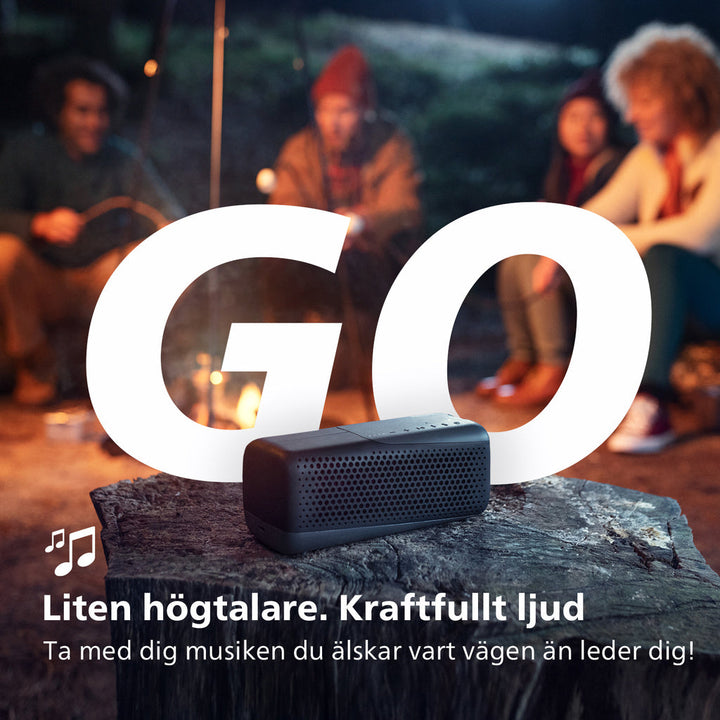 GO Trådlös högtalare - TAS4807 Svart Philips