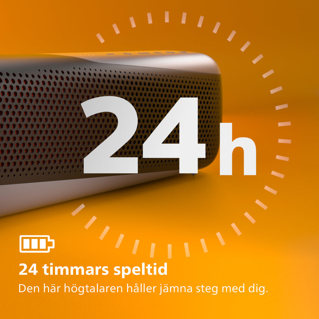 GO Wireless Speaker - TAS7807 Svart Philips