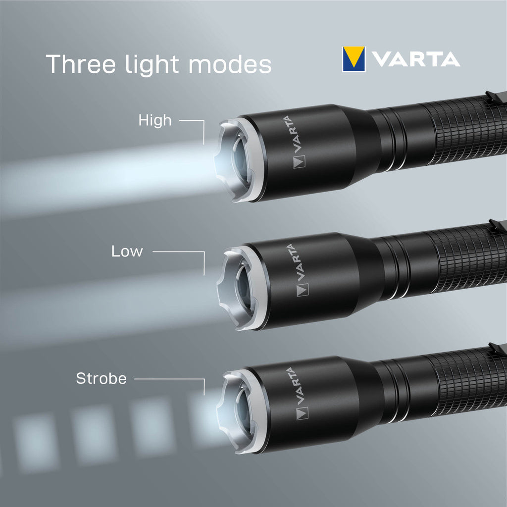 Aluminium Light F20 Pro Ficklampa 250 lm Varta
