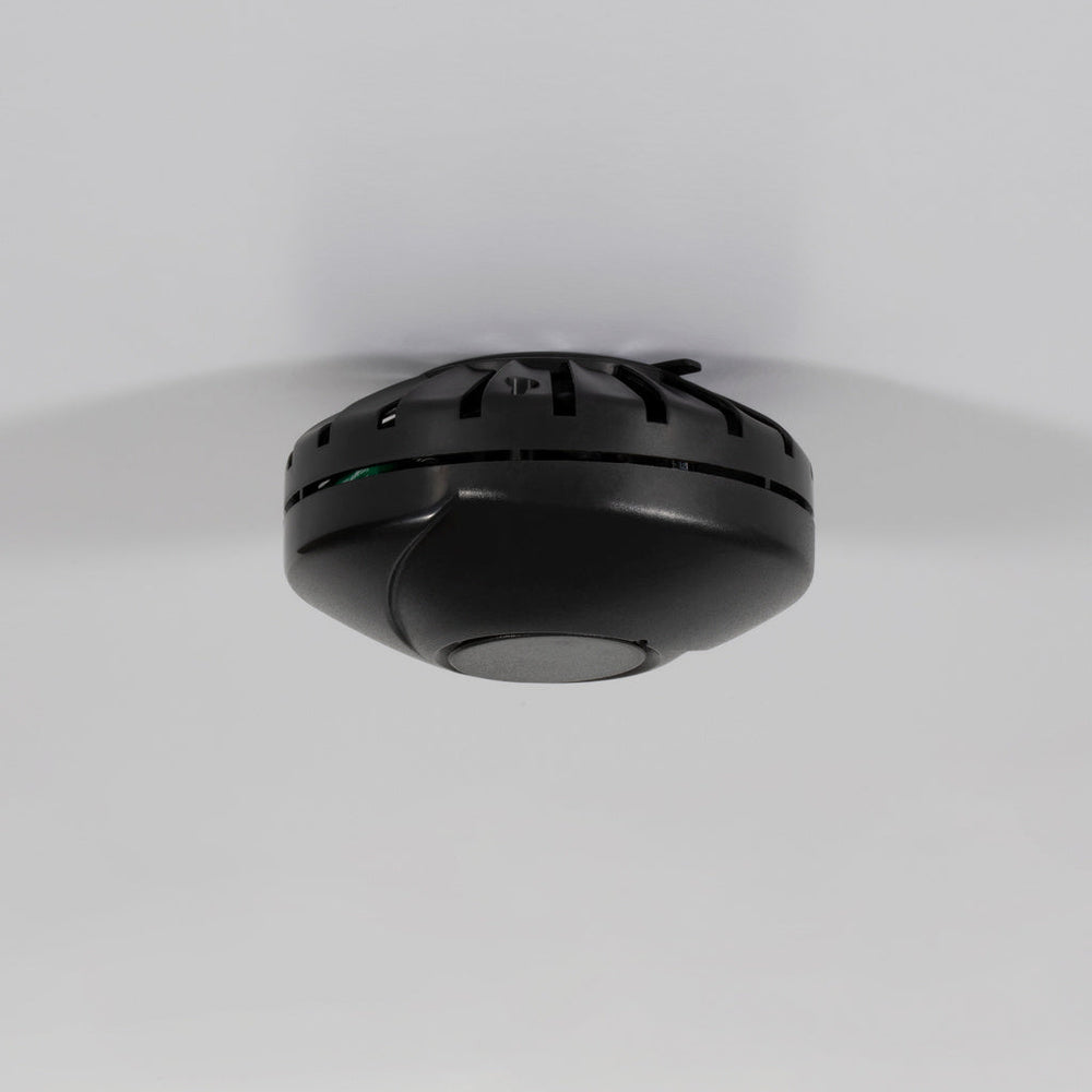 DLSA-866/LL Optisk brandvarnare med inbyggt batteri 10år Svart Nexa