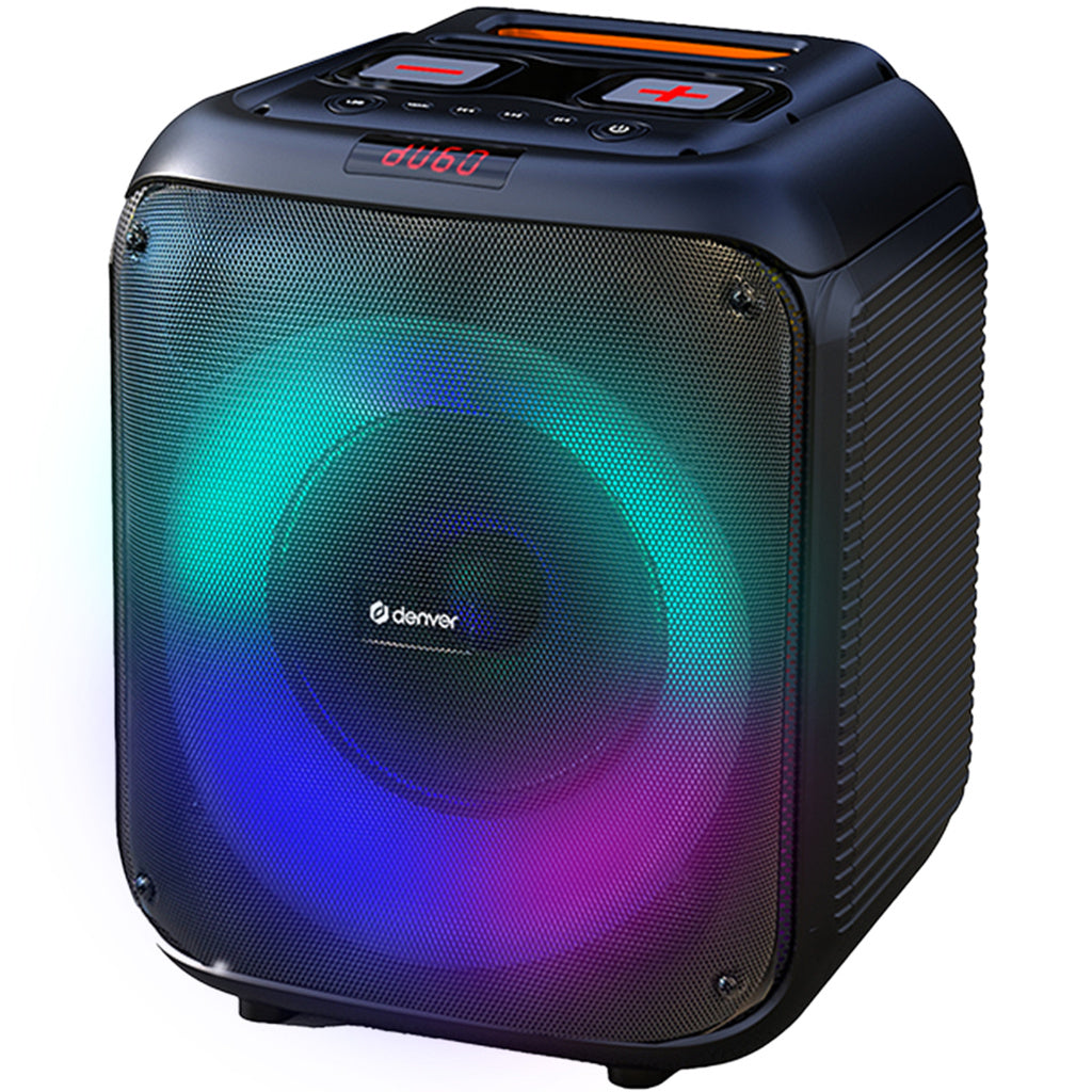 BPS-250 BT-högtalare med 8" woofer och LED-ljus Denver