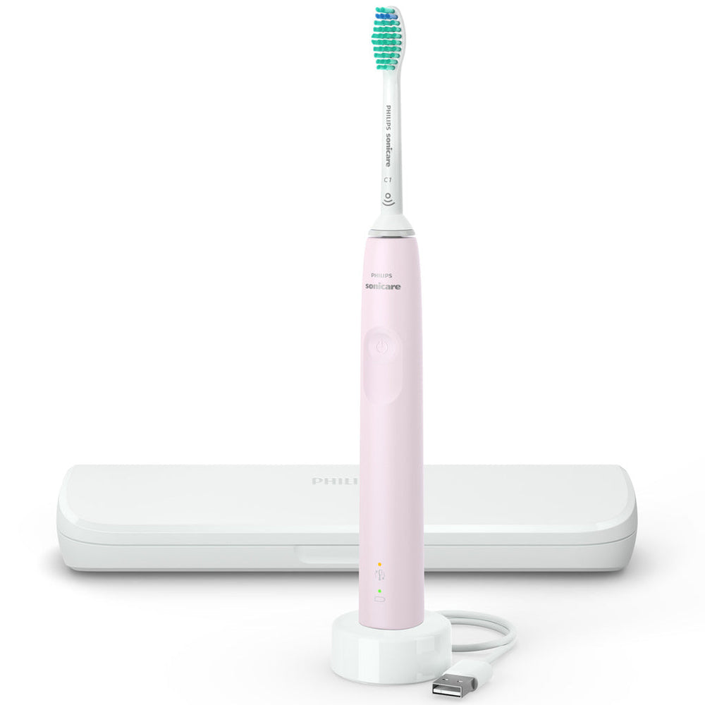 Eltandborste Rosa + resefodral HX3673/11 Philips