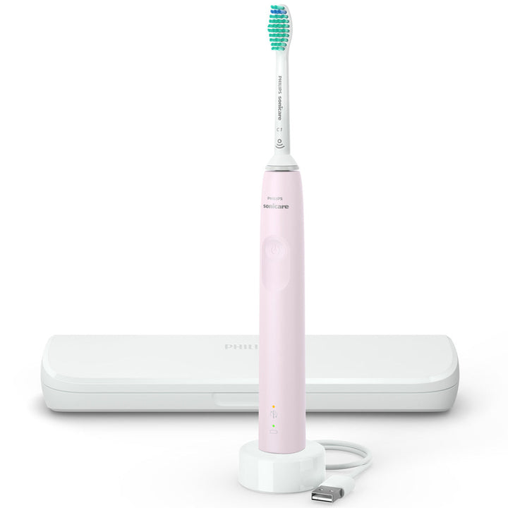 Eltandborste Rosa + resefodral HX3673/11 Philips