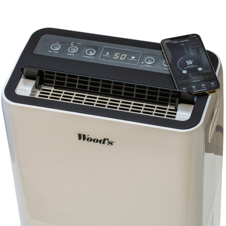 Avfuktare MRD20GW WiFi Kraftfull och Stilren Wood's