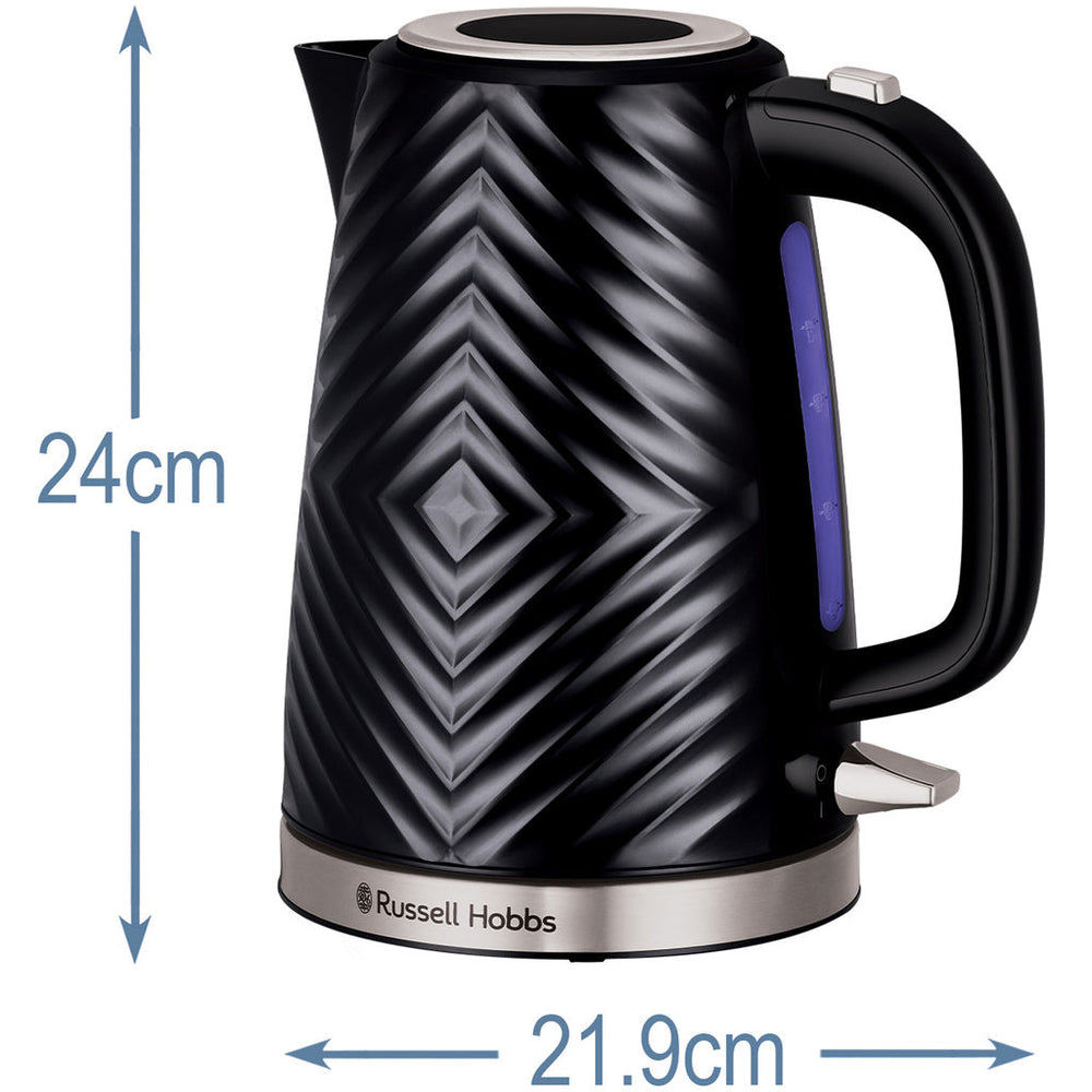 Vattenkokare Groove Kettle Black 26380-70 Russell Hobbs