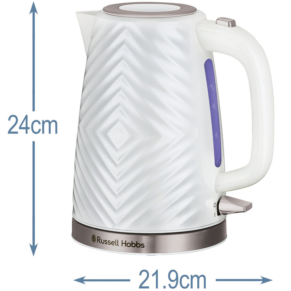 Vattenkokare Groove Kettle White 26381-70 Russell Hobbs