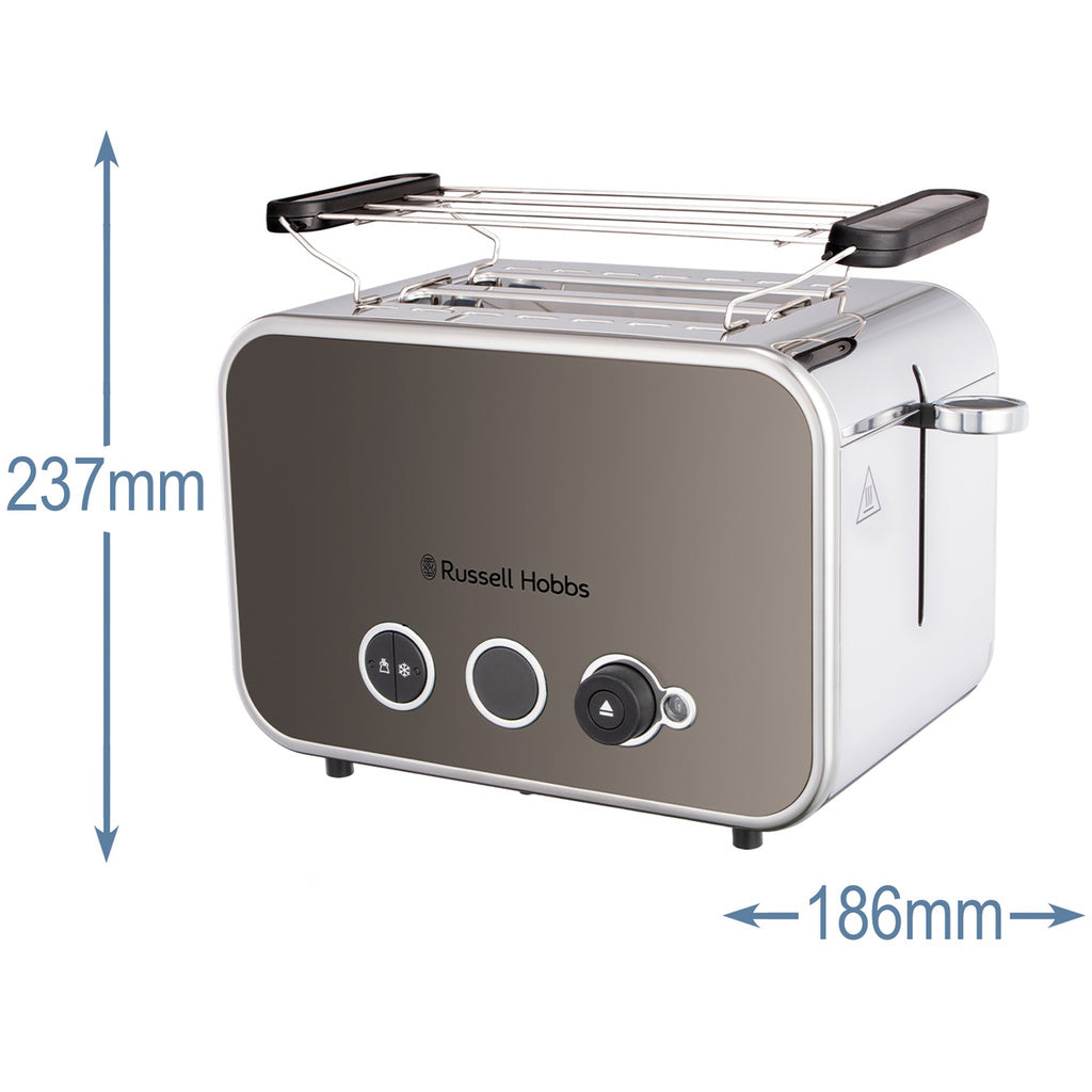Brödrost Distinctions 2S Toaster Titanium 26432-56 Russell Hobbs