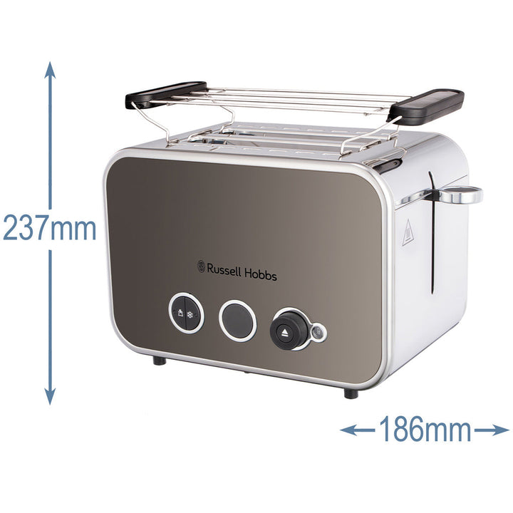 Brödrost Distinctions 2S Toaster Titanium 26432-56 Russell Hobbs