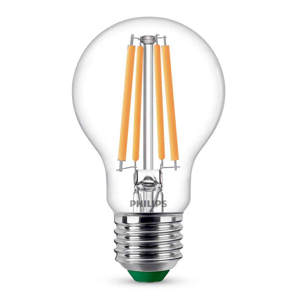 LED E27 Normal 4W (60W) Klar 840lm 2700K Energiklass A Philips