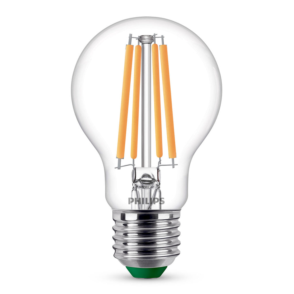 LED E27 Normal 4W (60W) Klar 840lm 2700K Energiklass A Philips