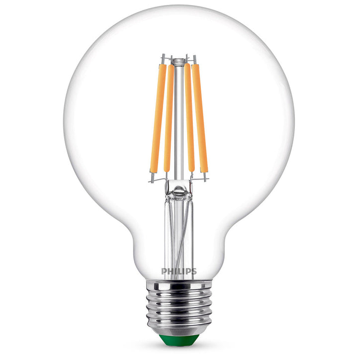LED E27 G95 Glob 4W (60W) Klar 840lm 2700K Energiklass A Philips