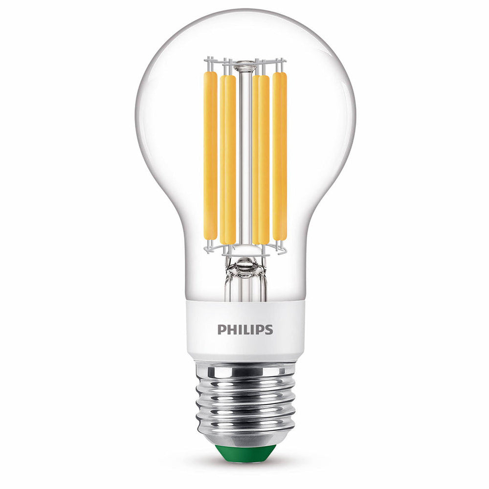 LED E27 Normal 4W (60W) Klar Dimbar 840lm 2700K Energiklass A Philips