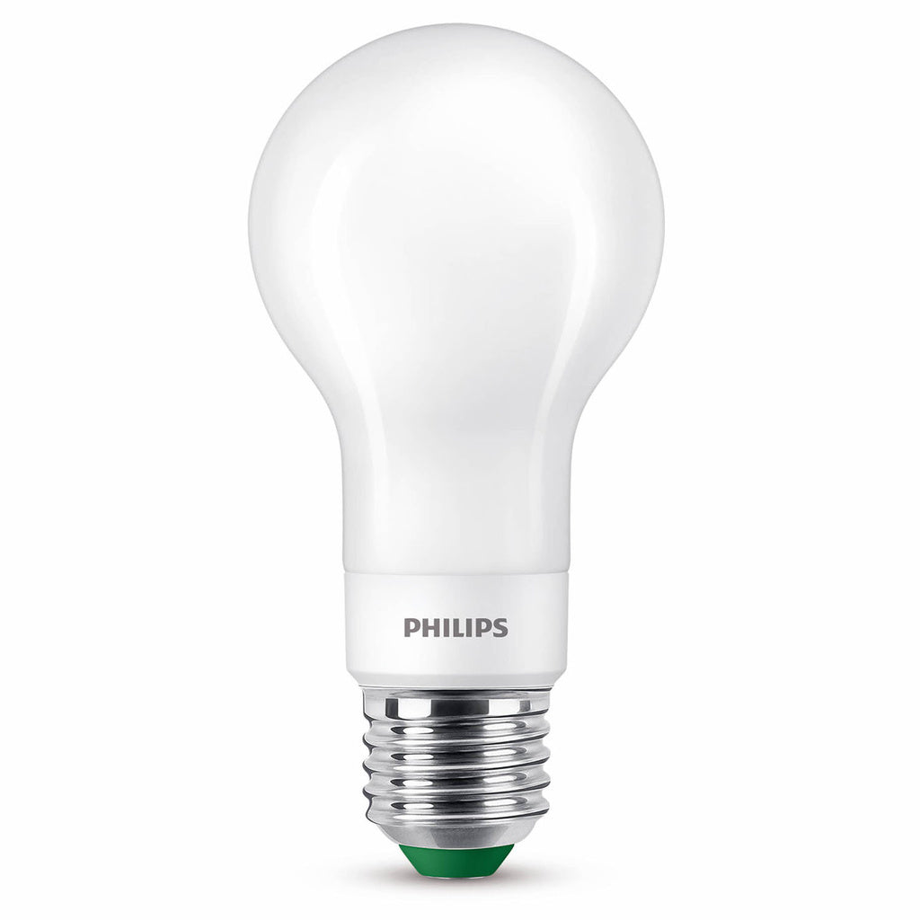 LED E27 Normal 4W (60W) Frost Dimbar 840lm 2700K Energiklass A Philips