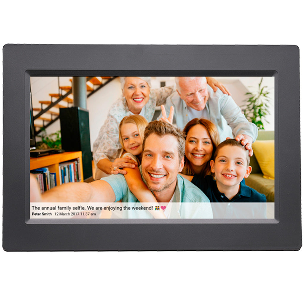 PFF-1015B 10.1" Smart fotoram med FRAMEO programvara  Svart Denver