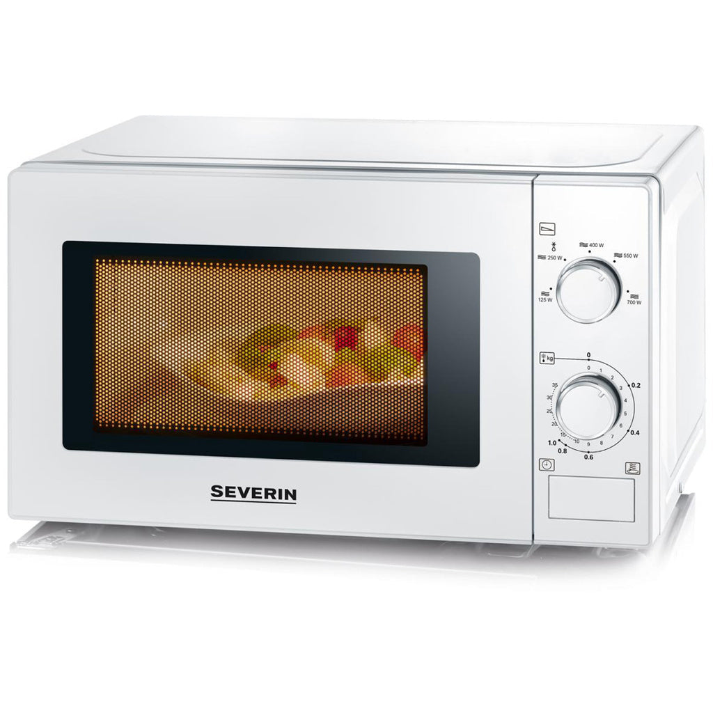 Mikrovågsugn 700W 20 liter MW7770 Vit Mekanisk Severin