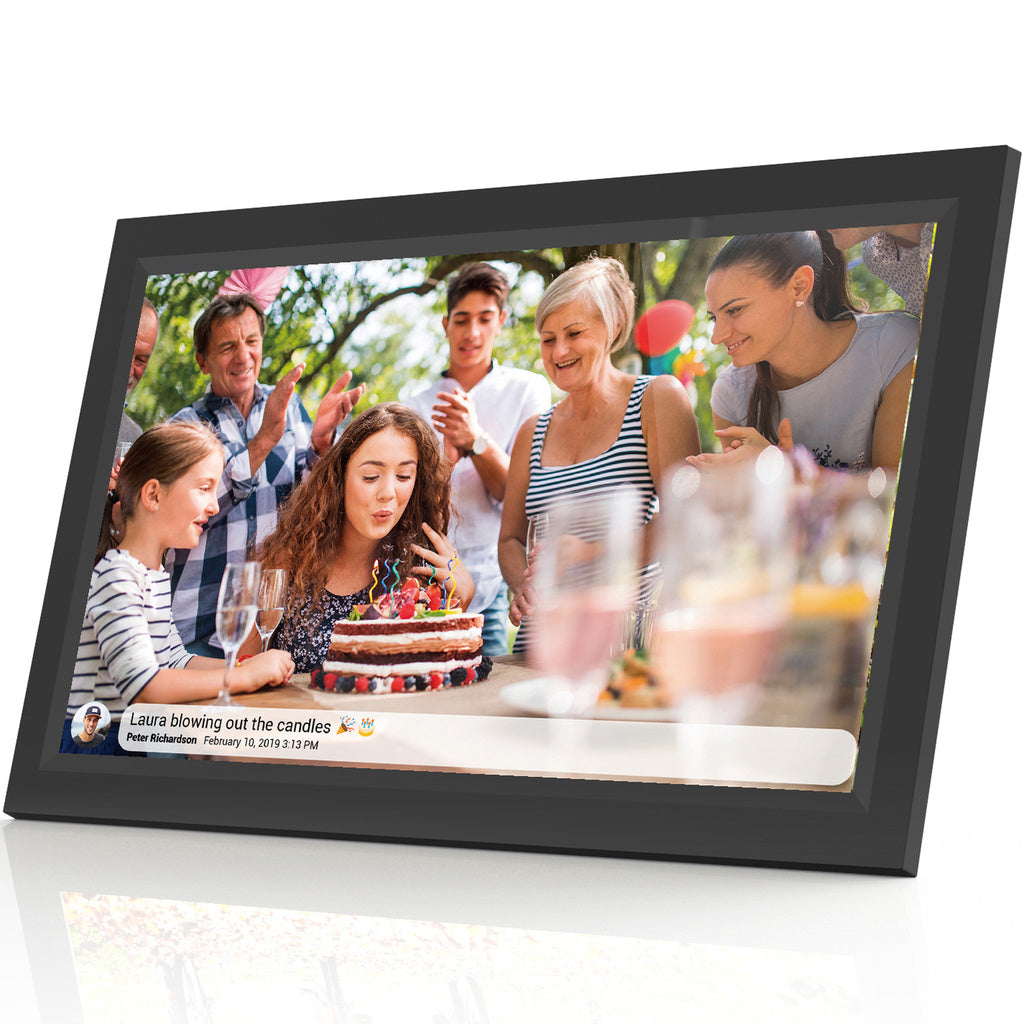 PFF-1503B 15.6” FULL HD digital Wi-Fi photoframe with FRAMEO photo software Black Denver