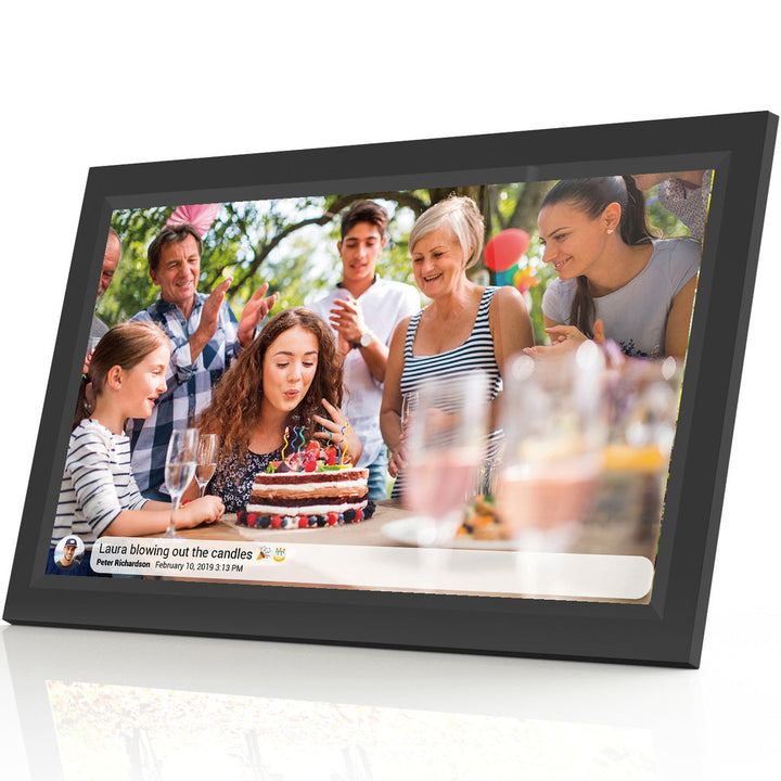 PFF-1503B 15.6” FULL HD digital Wi-Fi photoframe with FRAMEO photo software Black Denver