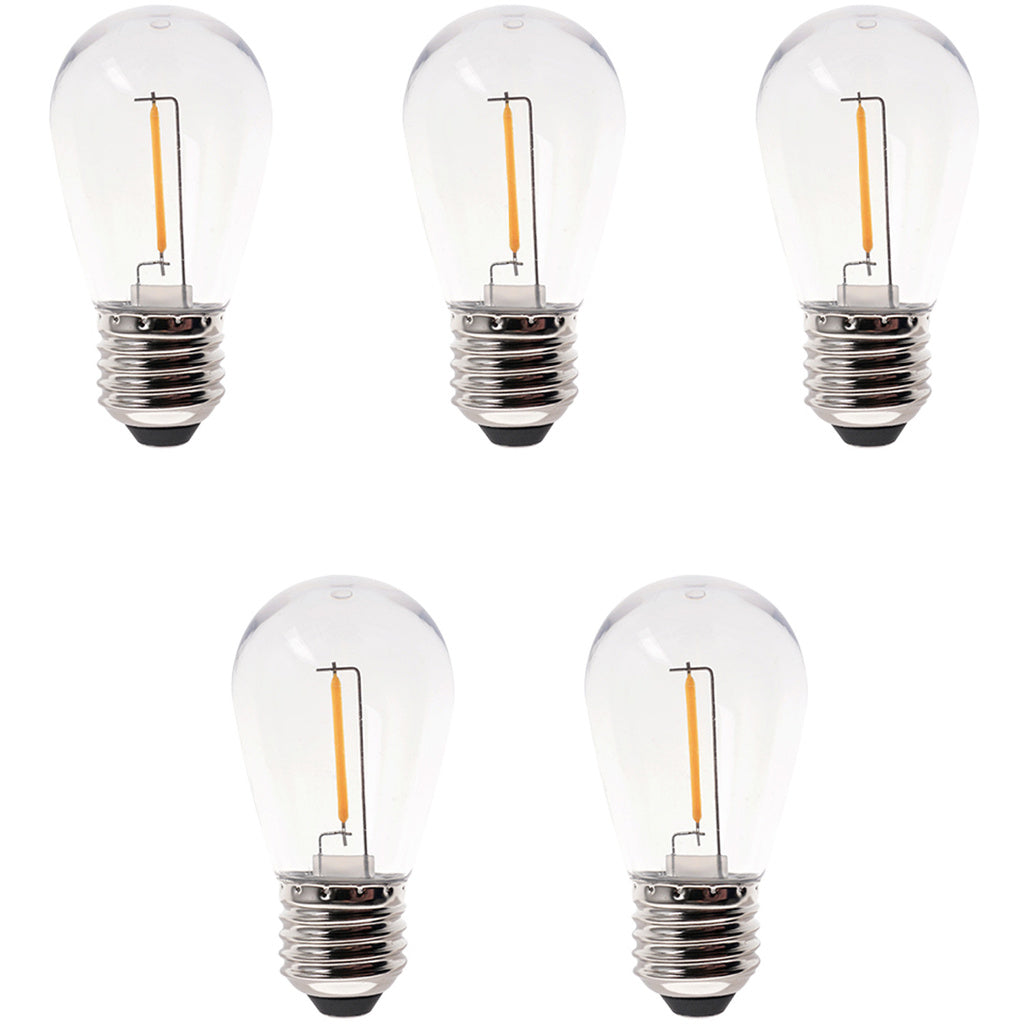 5-pack Deco Bulb LED-ljuskälla E27 12V Varmvit 30lm LightsOn