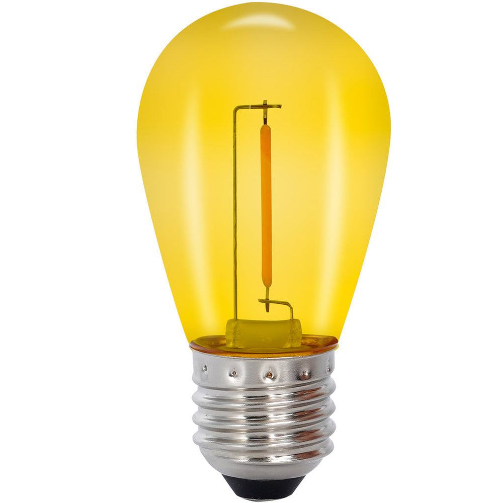 5-pack Deco Bulb LED-ljuskälla E27 12V Gul 30lm LightsOn