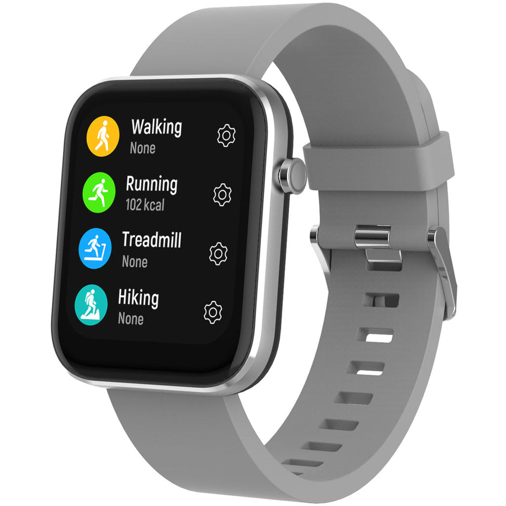 SW-182GR Bluetooth smartwatch with heart rate sensor, blood pressure and blood oxygen monitor Denver