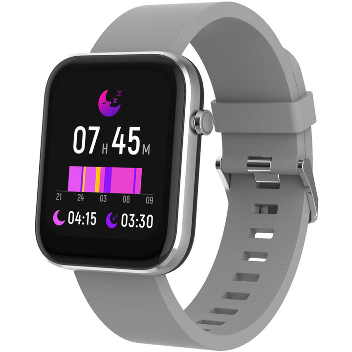 SW-182GR Bluetooth smartwatch with heart rate sensor, blood pressure and blood oxygen monitor Denver