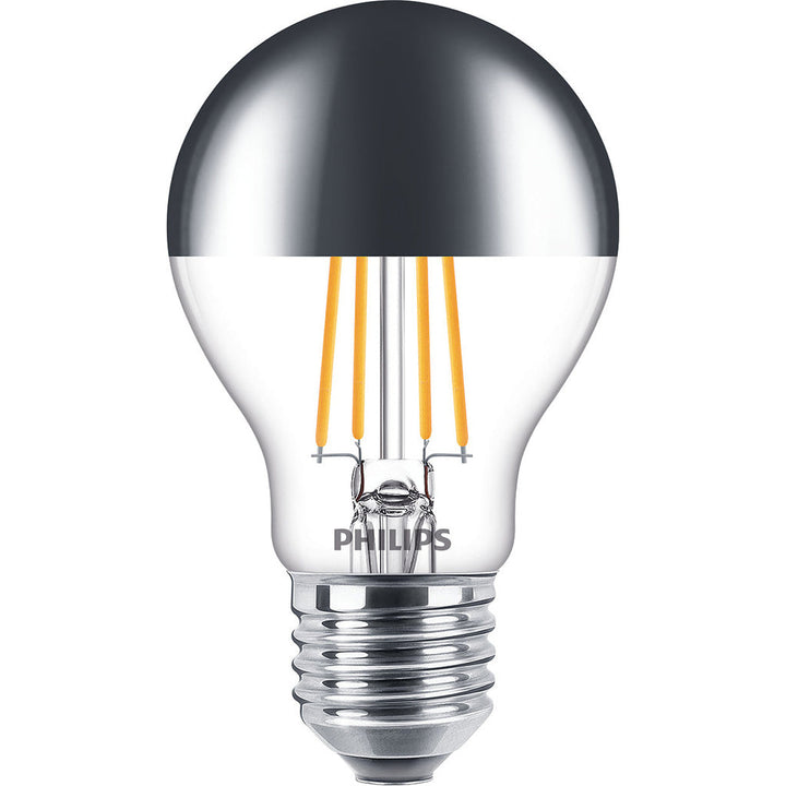 LED E27 Normal Filament Toppförspeglad Dimbar 50W 650lm Philips