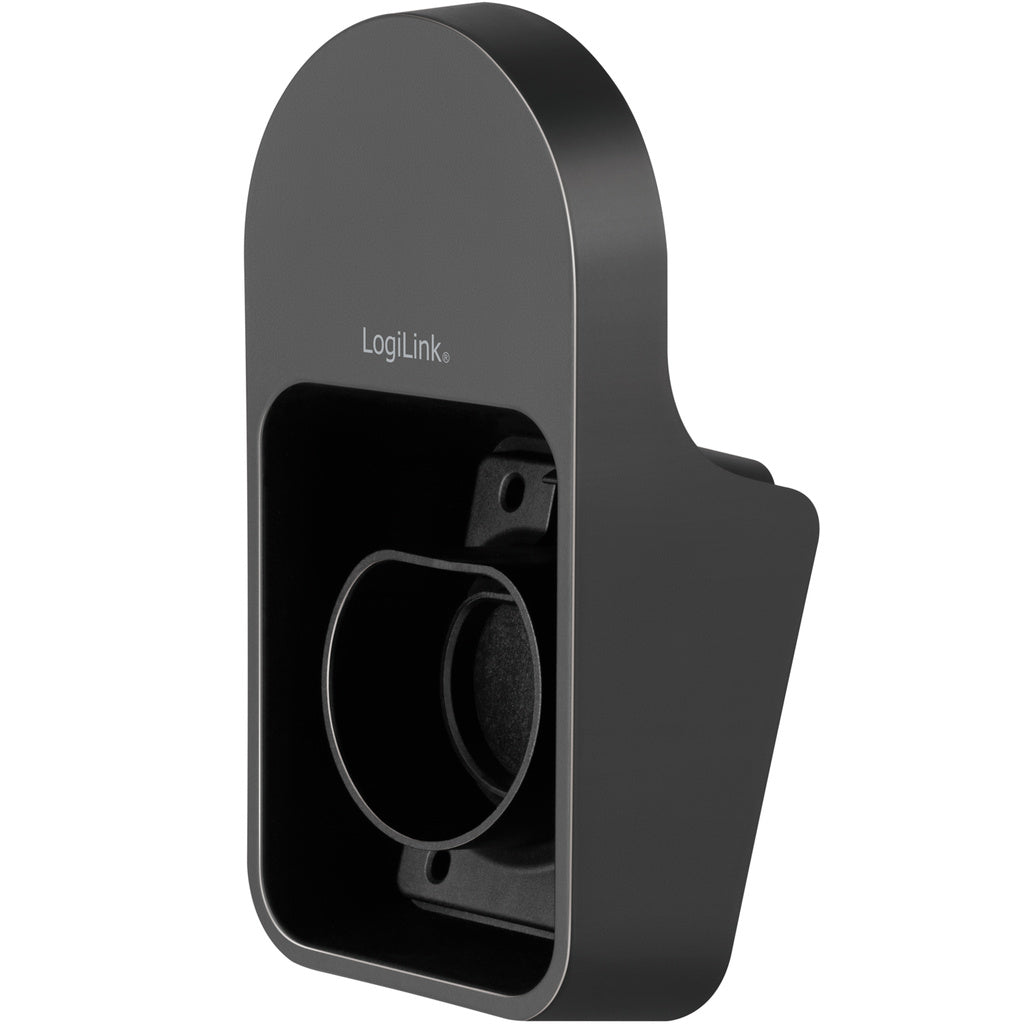 Vägghållare för kabel och Typ 2-kontakt LogiLink