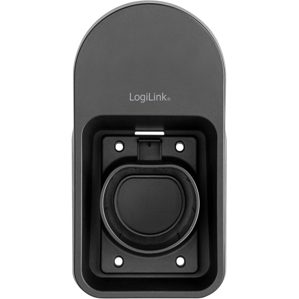 Vägghållare för kabel och Typ 2-kontakt LogiLink