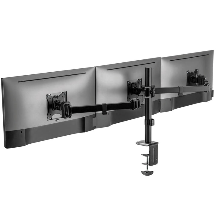 Monitorarm trippel 17-27" 2x658mm LogiLink