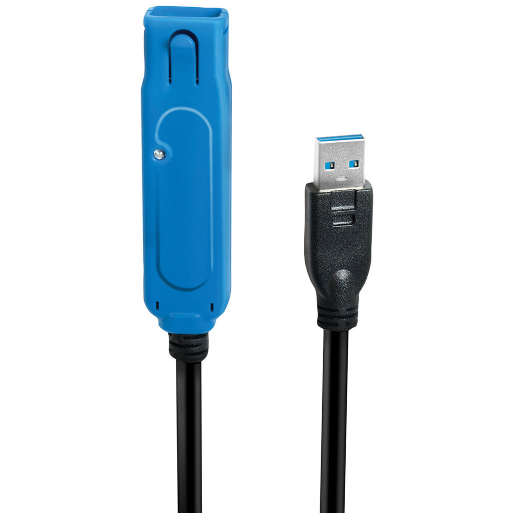 Aktiv USB 3.0-förlängningskabel 5 Gbps 10m LogiLink