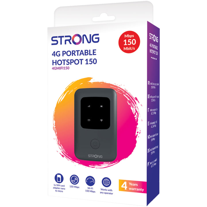 4G MiFi Hotspot WiFi 150 Mbit/s