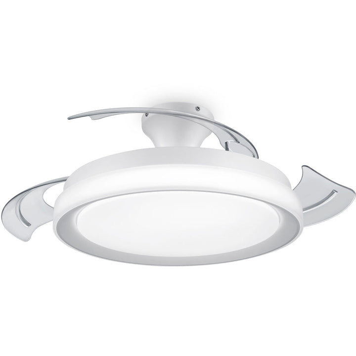 Bliss Takfläkt med LED-belysning Varm-/kallvitt 4500 lm Philips