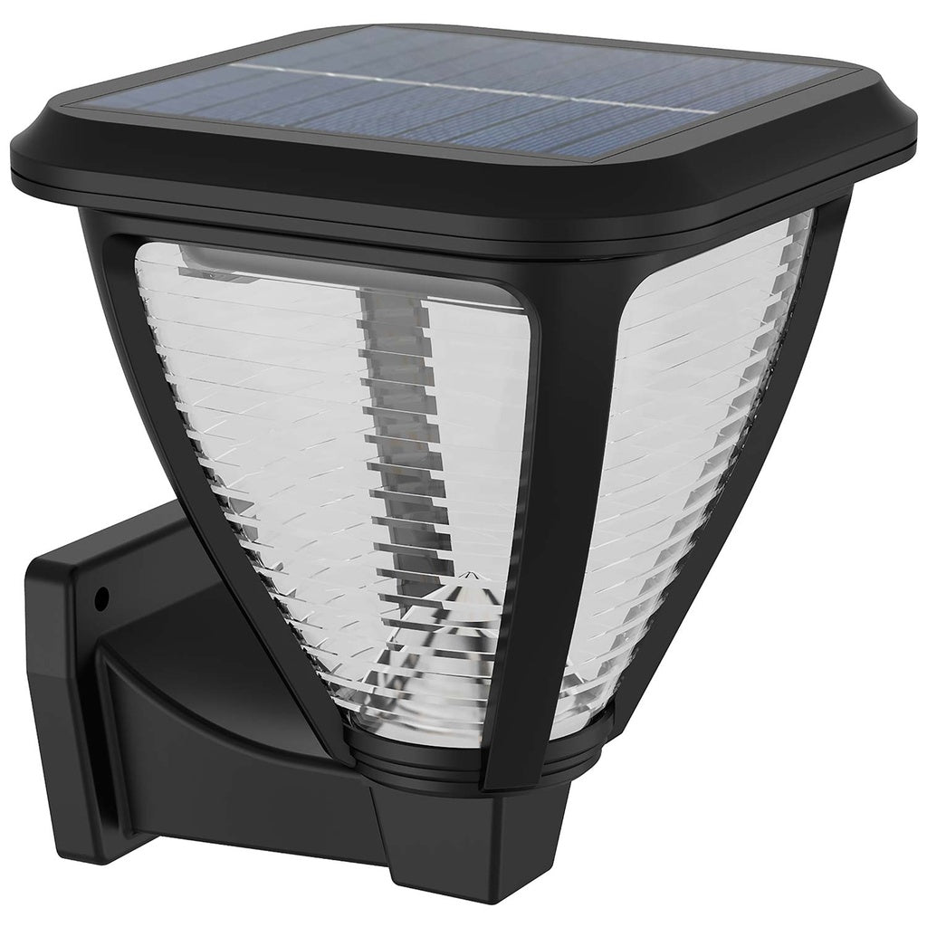 Vapora Vägglampa Solcell LED 200lm Svart Philips