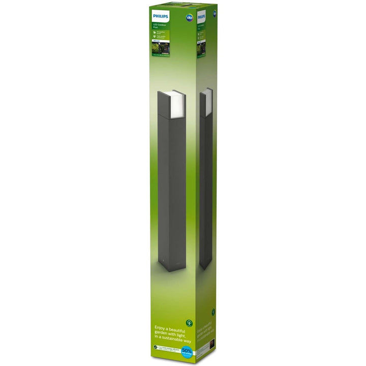 Arbour Stolpe Ultra Efficient LED 3,8W 800lm Antracit Philips