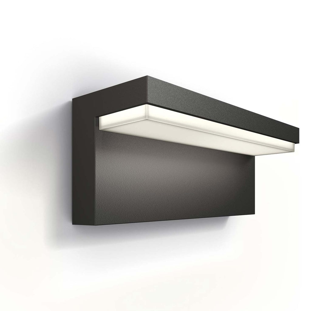 Bustan Vägg Ultra Efficient LED 3,8W 800lm Antracit Philips