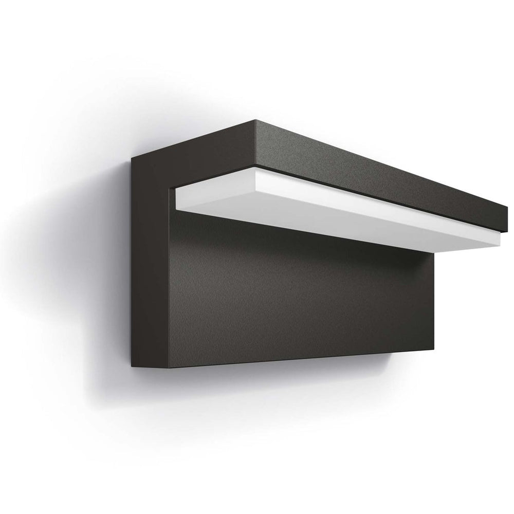 Bustan Vägg Ultra Efficient LED 3,8W 800lm Antracit Philips