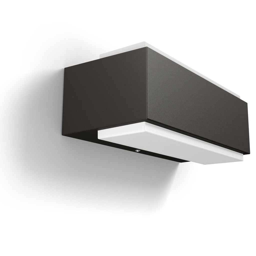Stratosphere Vägglampa Ultra Efficient LED 3,8W 800lm Antracit Philips