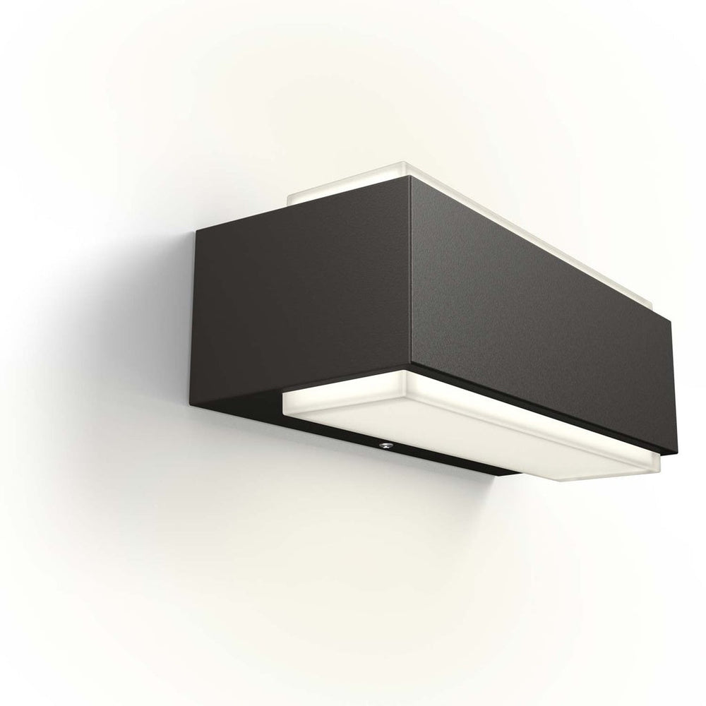 Stratosphere Vägglampa Ultra Efficient LED 3,8W 800lm Antracit Philips