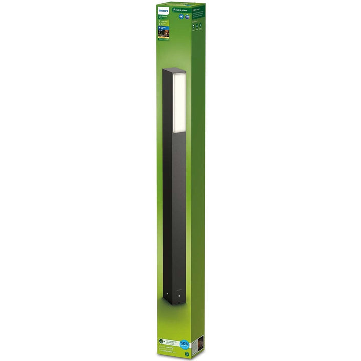 Stratosphere Pollare Ultra Efficient LED 3,8W 800lm Antracit Philips