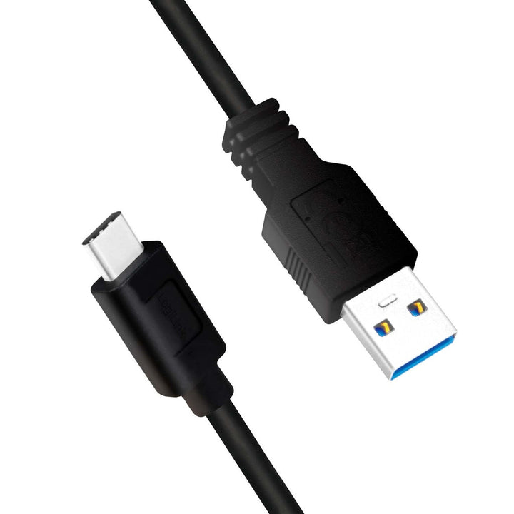 USB-A - USB-C-kabel USB 3.2 Gen1 15W 0,15m LogiLink
