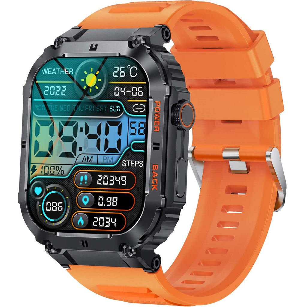 SWC-191O Bluetooth SmartWatch with heartrate, blood pressure and blood oxygen sensor & call function Denver