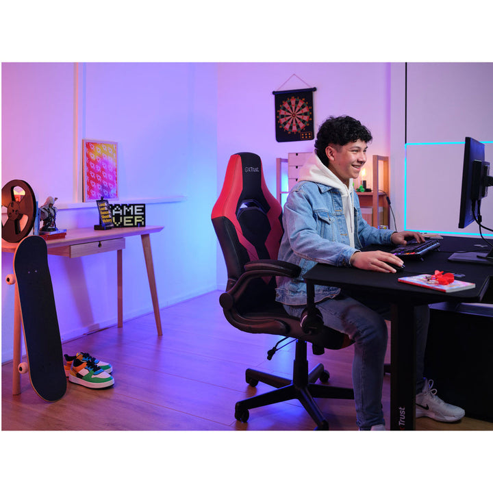 GXT 703R Riye Gamingstol Röd Trust
