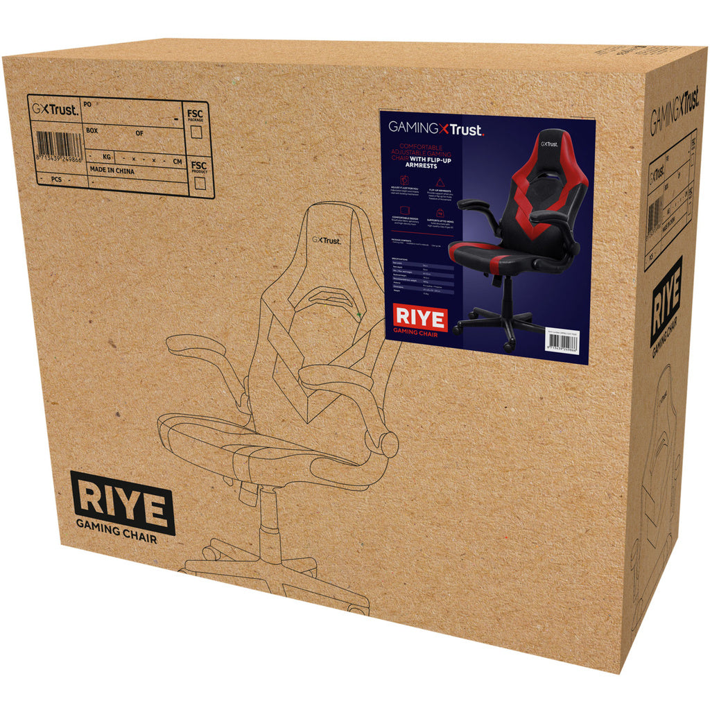 GXT 703R Riye Gamingstol Röd Trust