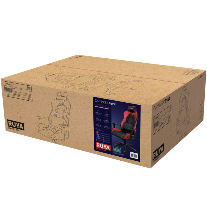 GXT 714R Ruya Gamingstol Röd Trust