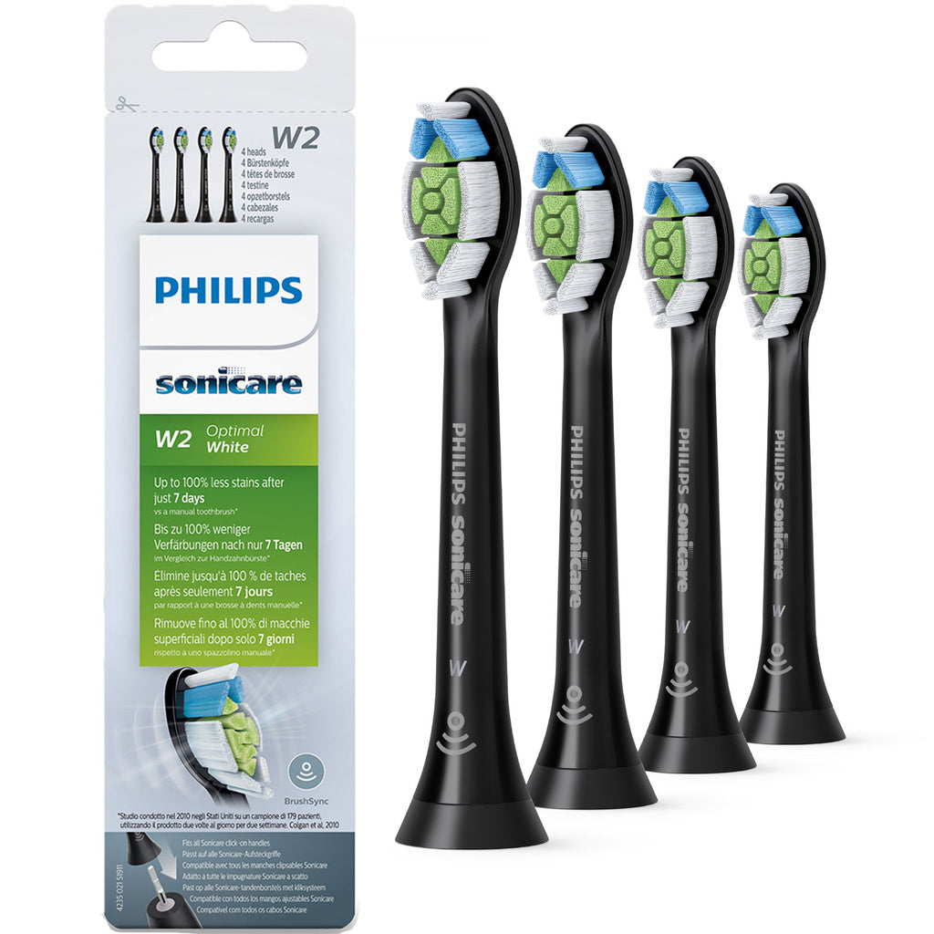 Borsthuvud Sonicare W2 Optimal 4st Black HX6064/11 Philips