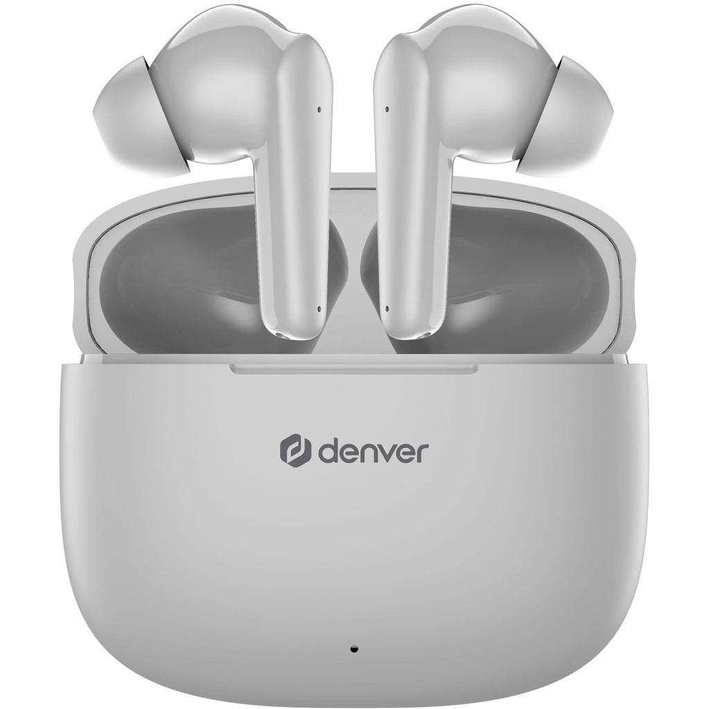TWE-48GR True wireless Bluetooth hörlur med laddetui Denver