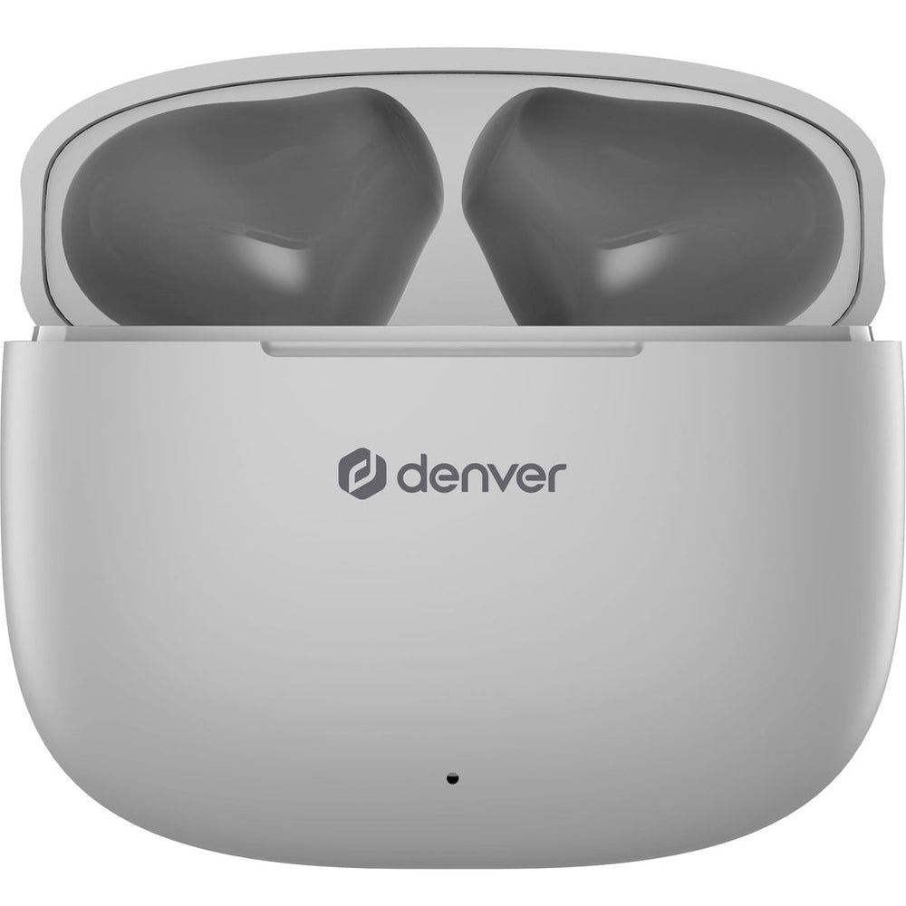 TWE-48GR True wireless Bluetooth hörlur med laddetui Denver